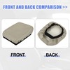X AUTOHAUX Car Center Console Lid Armrest Seat Box Cover