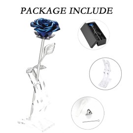 QGJNSGC Rose Flower Keepsake Urns for Human Ashes Memorial Urn Locket Long Stem Colourful Roseflower Cremation Urns Funeral Urn for Pet Ashes Cremation Keepsake for Cat Dog Ashes Roseflower Ornaments