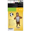 Ikumaal Tiger Costume AN28, Sizes 74-128cm, for Babies/Toddlers, for Carnivals/Parties,