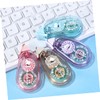 Operitacx 4stücke Doppelseitiges Klebeband Für Scrapbooking Roll-klebeband Klebepunkte Zum Basteln