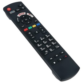 Replacement RC42129 RC42129M TV Remote Control Compatible With Panasonic 30100900 30103575 4K Ultra HD HDR LED TV TX-24JS350B TX-32JS350B TX-43FX550B TX-49FX555B TX-65HX580B