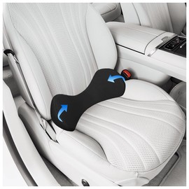 SSNNUU Cooling Car Seat Cushion,Memory Foam Car Cushion for Driving,Breathable Auto Seat Cushion for Reducing Driving Fatigue,Summer Car Essentials for Drivers Lumbar Support Pillow