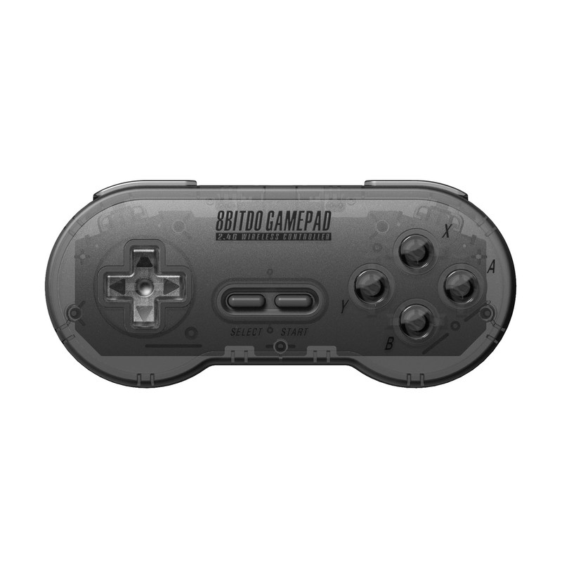 8Bitdo Sn30 2.4G Wireless Gamepad for Original SNES/SFC (Transparent Edition)