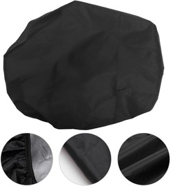 Bicycle Basket Cover, Front Basket Cover, Sun Protection, Rainproof, Dustproof, Waterproof Fabric, Easy Installation, Light Blocking, Front and Rear Use, Commuting Bicycle, Universal Type (Black)