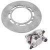 Caltric Front Right Brake Caliper w/ Disc for Yamaha Grizzly