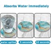 Dooke Coasters for Drinks, Absorbent Coasters with Holder, Ceramic Coasters