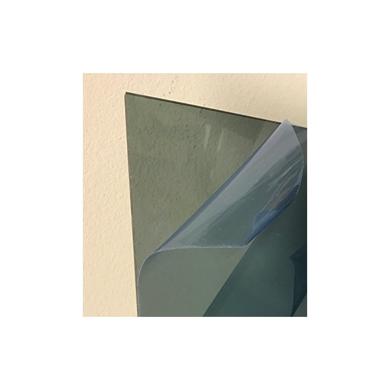 SIBE-R Plastic Supply -Light Gray/Smoke Transparent Acrylic Plexiglass #2064-1/8" -