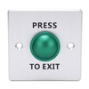 Door Release Button Stainless Steel 12‑24V Push to Exit NO