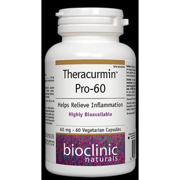 Bioclinic Naturals Theracurmin Pro 60 60 Veg Capsules