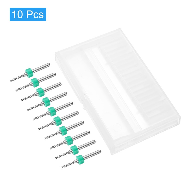 sourcing map PCB Drill Bits 1.85mm Tungsten Carbide Rotary Tool