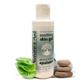 Nature's Aid Cooling Gel: Soothing Skin Care Gel for After Hair Removal, Laser Treatments, Waxing, and Shaving. Laser, Spa and Massage Therapy. (125ml)