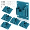 6Packs Tool Holders Tool Support for Makita 18V Drill Mount