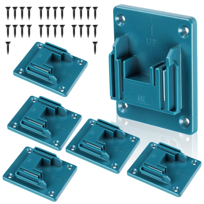6Packs Tool Holders Tool Support for Makita 18V Drill Mount
