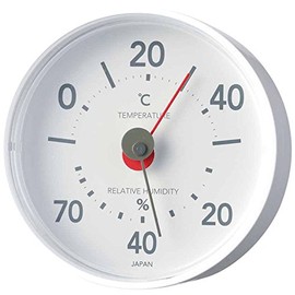 enpekkusu Weather Meter, Temperature and Humidity Meter, Plain Hygrometer Place Hanging Women