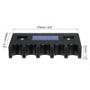 PATIKIL 1Pcs 5 Holes Cue Holder, Plastic Portable Pool Stick