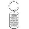 JMIMO Son in Law Keyring Birthday Christmas Gifts from Mother
