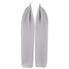 Hat To Socks Chiffon Scarf Sheer Wrap for Women (Grey)