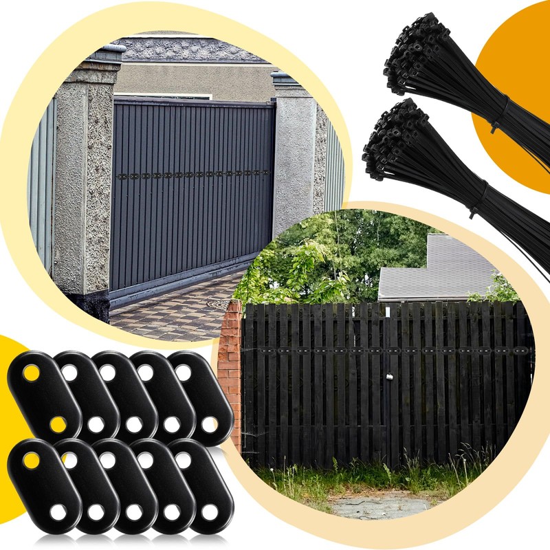 Sinmoe 100 Set Black Privacy Screen Attachment