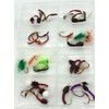 Fly Fishing SUMMER BUZZER SET for trout, 40 Flies in