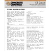 CC Concrete Coatings EZ-Clean - Concrete Acid Stain Neutralizer, Degreaser,
