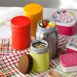 Atlas ARFP-350GR Soup Jar, Vacuum Insulated, Thermal Bento Box, 11.8 fl oz (350 ml), Ultra Lightweight, Airlist Food Pot, Green