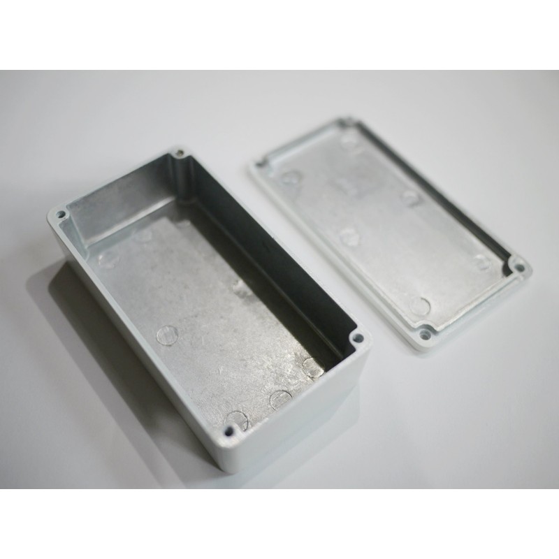 VGS-AEC90B-WHx1p Effector Self-Made Aluminum Die Cast Case HAMMOND1590B Type White