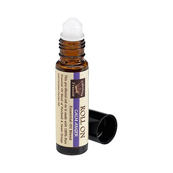 Fabulous Frannie Calm Anger Essential Oil Blend Roll-On 10 ml Made with Pure Essential Oils
