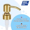 ALTGLAS Stainless Steel Liquid Soap Dispenser Pump 'Zagreb' - Replacement