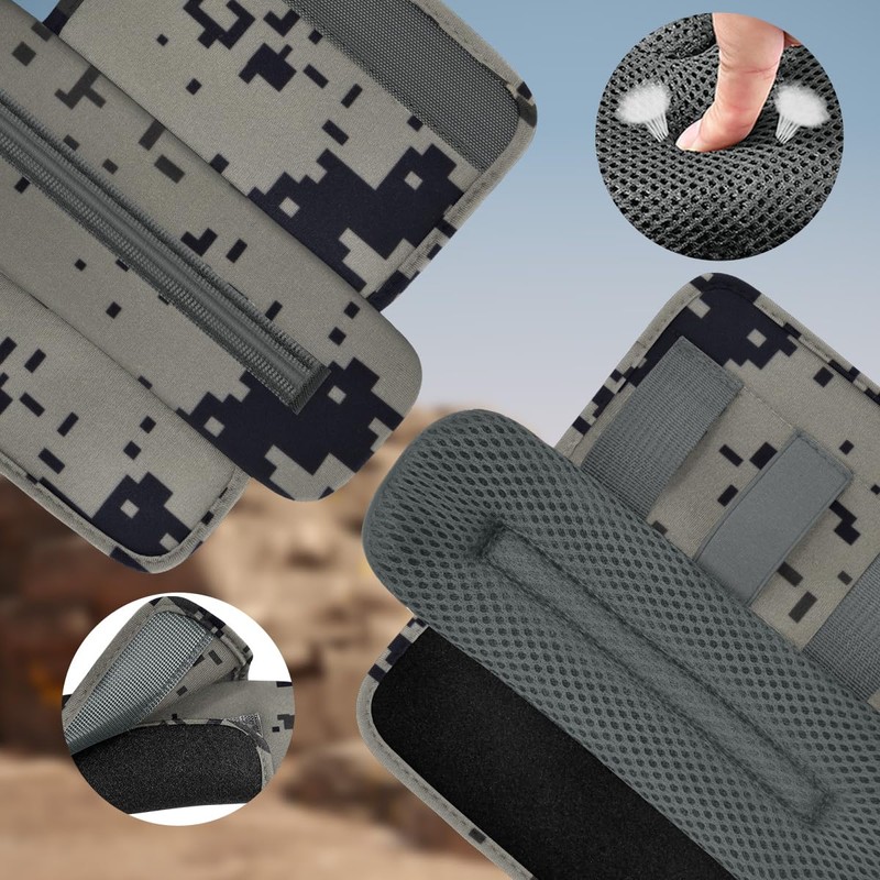 Pack of 2 Universal Wide Shoulder Pads with Ultra Thick