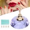 Nail Art Display Stand Set Magnetic Crystal Holder Practice Showing