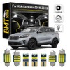 BMTxms LED Light Bulbs Interior Light Kit White Dome Lights