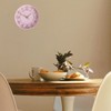 HZDHCLH Radio Clock Quiet, Wall Clock Diameter 9.8 inches (25