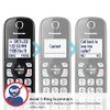 Panasonic Cordless Phone with Answering Machine, Advanced Call Block, Bilingual