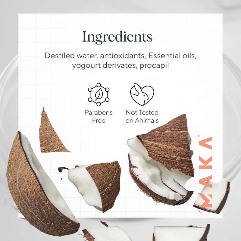 Maka Essentials - Collagen Nutrition Mask - moisturizes - shines