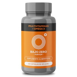 Bajo Zero Fortium – Suplemento Multivitamínico con Omega 3 – 60 cápsulas