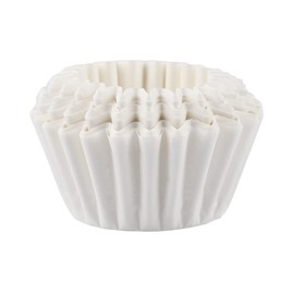 100Pcs Coffee Filter Papers, White Cup Basket Coffee Filter Papers, Heat-resistant Coffee Filter for Home Office Cafe Restaurant