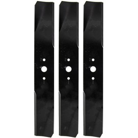 CUB CADET 742-3043-0637 Black 18.5" Mulching Blades 3-Pack 013 54" Decks Mulching Kit 759-04010