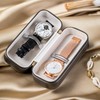 Travel Watch Box Single Portable Watch Travel Case for Men