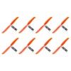sourcing map 9050 Propellers 9x5 Prop 2-Vane Fixed-Wing Orange Replacement