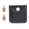 2PCS 6 Sides Rotary Dice with Shank Solid Metal Gyroscope