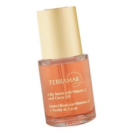 Oil Serum with Vitamin C and Cacay Oil 1.01 fl. Oz - Anti-Aging Hydrating Formula for Dark Spots and Photoaging – Improves Skin Tone and Reduces Pigmentation TERRAMAR