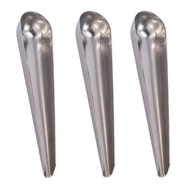 Leadigol 3PCS Stainless Steel Bird Feeder Scoop,Parrot Feeding Scoop Birds Food Shovel Pet Food Feeder Scoop