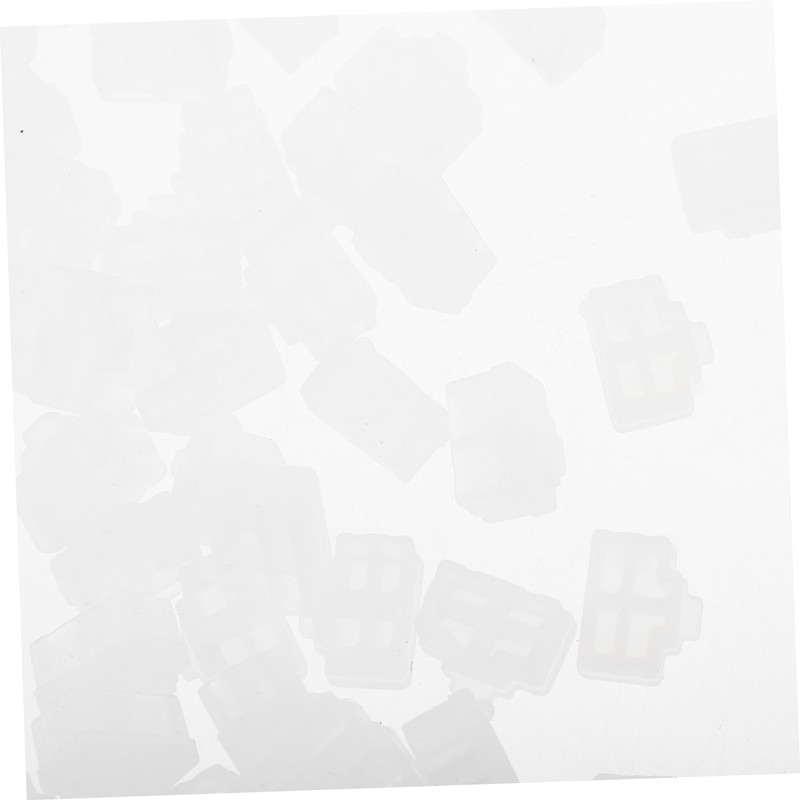 OSALADI 50pcs Ethernet Hub Port Dust Caps Dust Protector for