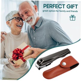 MERRYHAPY Nail Trimmer Rotating Nail Clippers for Men Women Stainless Steel Nail Cutters Ergonomic Design Easy Nail Care