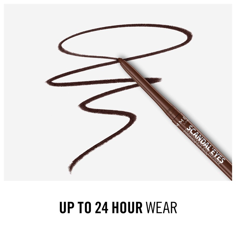 Rimmel Scandaleyes Automatic Eyeliner Brown, 0.35 gm (Pack of 1)