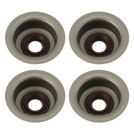 LT Easiyl 4Pcs Inlet Valve Stem Seal 12209-ZH8-003 Compatible with Honda GX120 GX160 GX200 Engines
