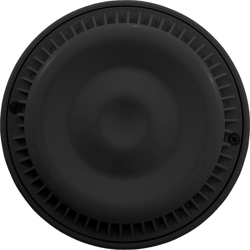 Afras Anti-Vortex Drain Cover and Ring 7.75 inch with 2