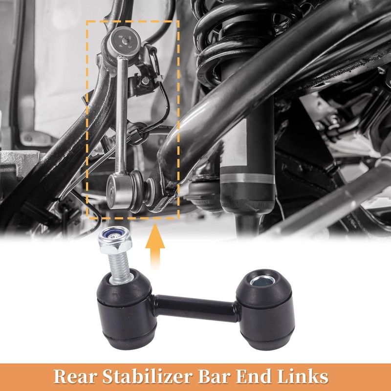 X AUTOHAUX 2pcs Rear Sway Bar Links Stabilizer Link Kit