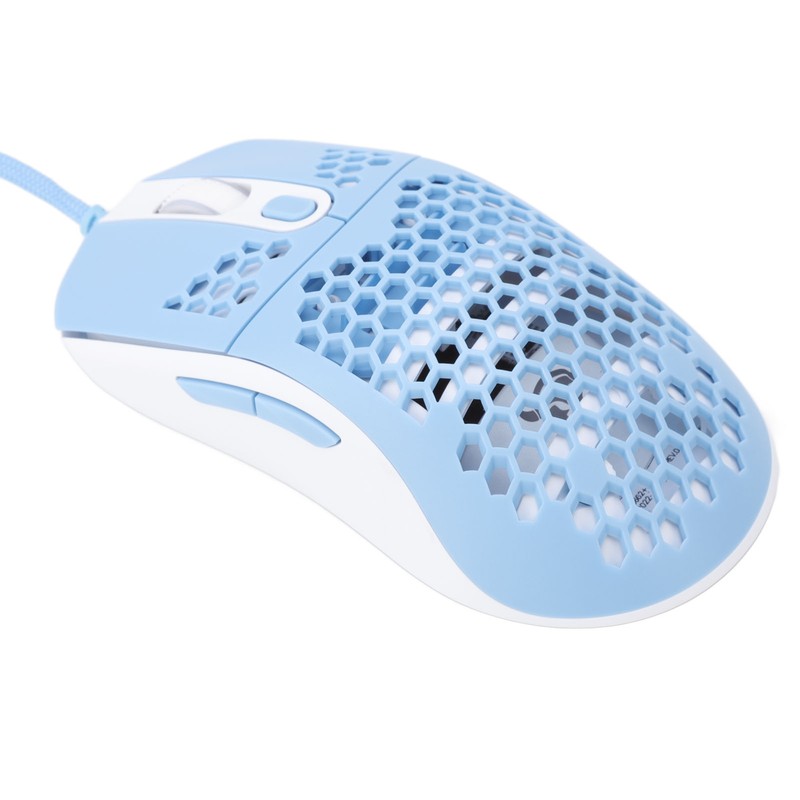 RGB Mouse Cellular Hollow Design Lightweight Wired Backlight 12000DPI 6