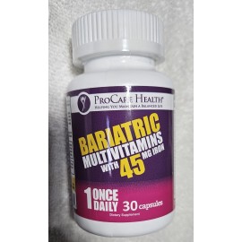 Procare Bariatric Multivitamins With 45 MG Of Iron